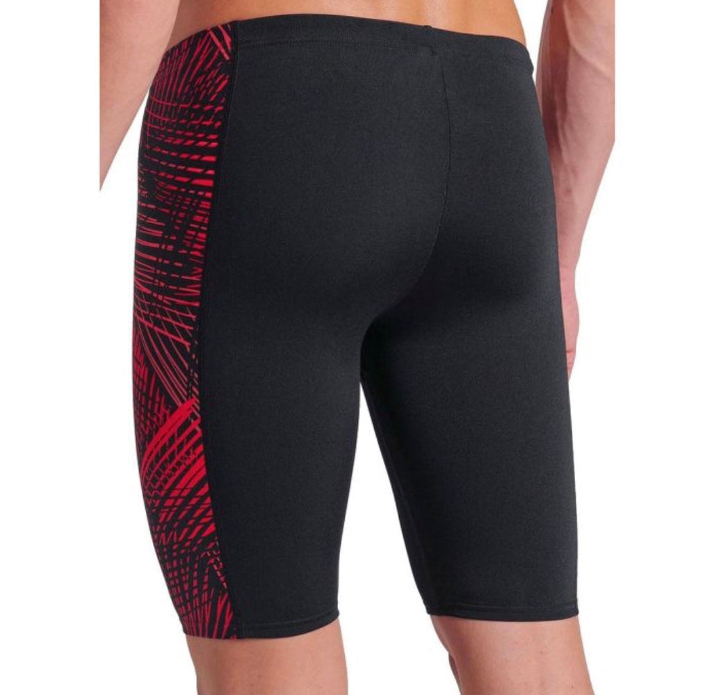 Arena - Energy Men's Jammer - Black / Team Red image 2