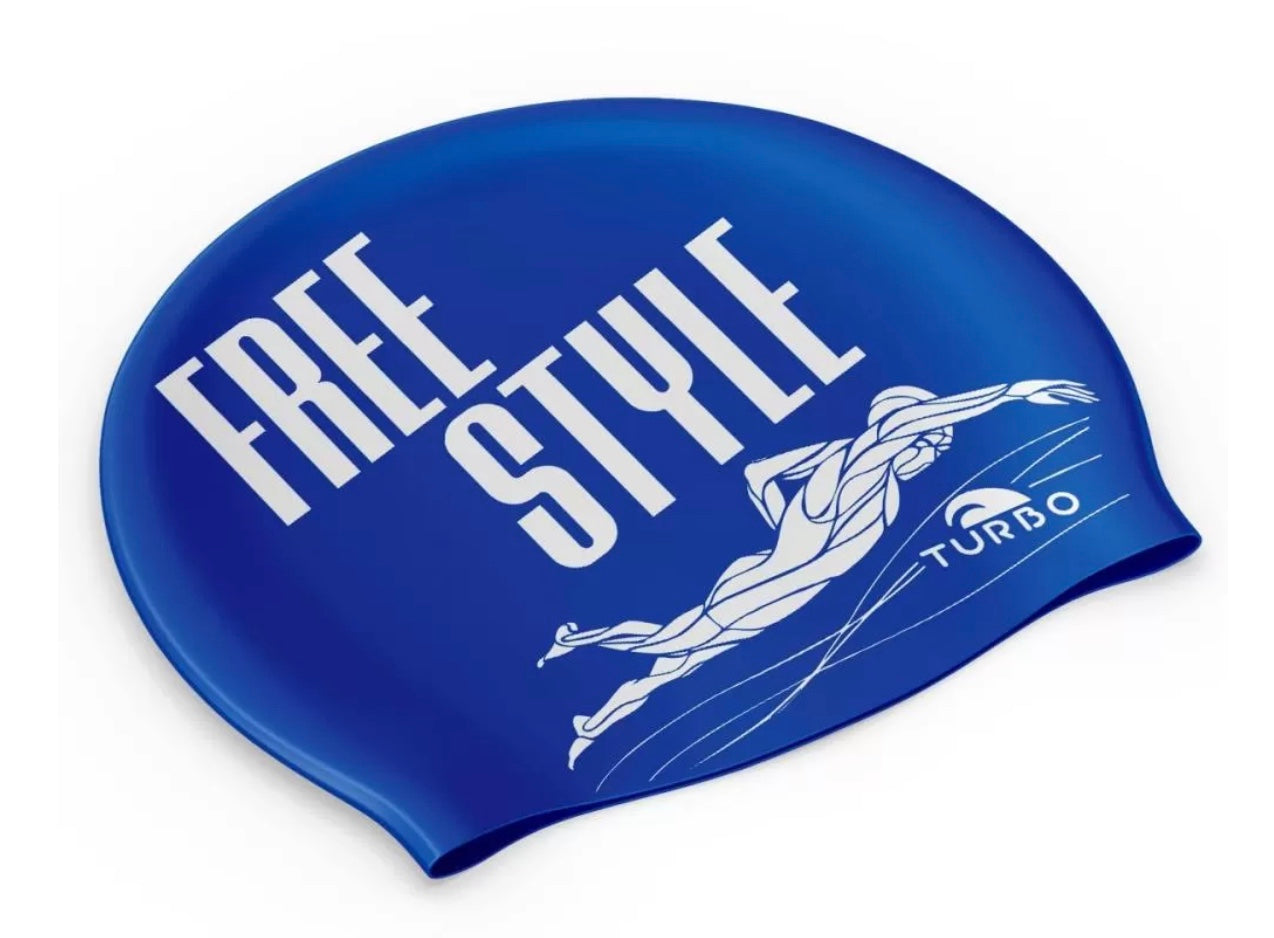 Turbo Silicone Swim Cap - Freestyle image 0