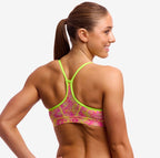 Funkita - Poison Pink - Ladies Swim Crop Top image 4