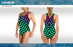 New Ripple Purple/Mint Water polo costume- Umiko image 0
