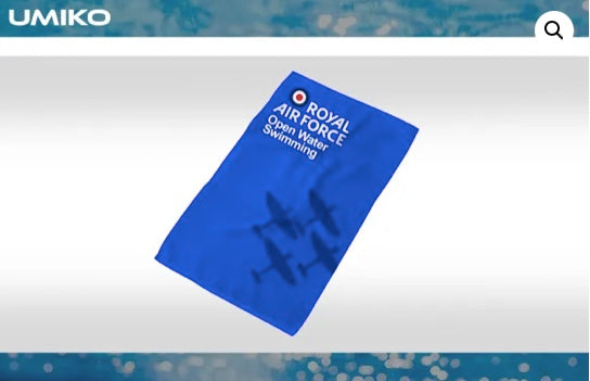 RAF Microfibre towel – Swimming / Water Polo / Diving / Open Water image 3