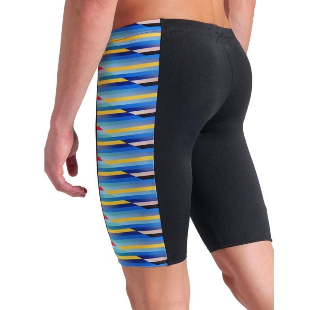 Arena - Racing Stripe Men's Jammer - Black / Multi image 2