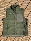 Umiko Clothing Co - Unisex Fury Sherpa Bodywarmer - Army Green image 0