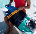 PRO MESH BAG WITH POCKETS (60X50) 28-30 L- Turbo- Green/ Pink image 2