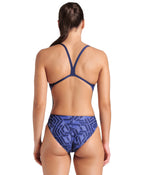 Arena - WOMENS ESCAPE CHALLENGE BACK SWIMSUIT - Navy image 2