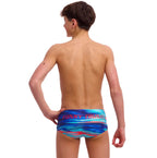 Funky Trunks - Storm At Sea - Boys Eco Sidewinder Trunks image 1