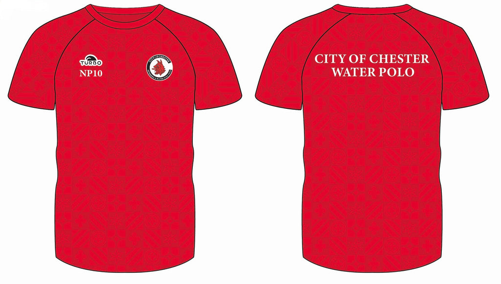 City of Chester Swimming & Water Polo Club – Players Tech Sublimated T'shirt image 0
