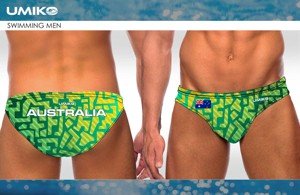 Nations Range- Australia Water polo trunks – Umiko image 0