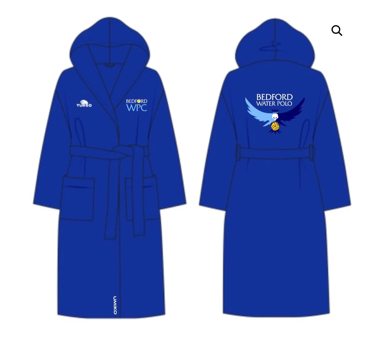 Microfibre Robe – Bedford Water Polo - Turbo image 0