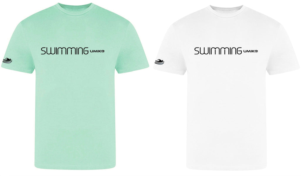 Umiko - Cotton T'shirt Unisex - Swimming. image 0