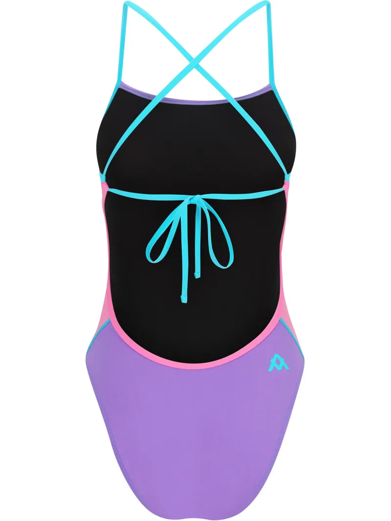 Amanzi - Tie Back One Piece - Sugar Plum