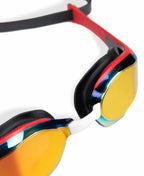 Arena - Cobra Edge Swipe Mirror Goggles - Gold/Red