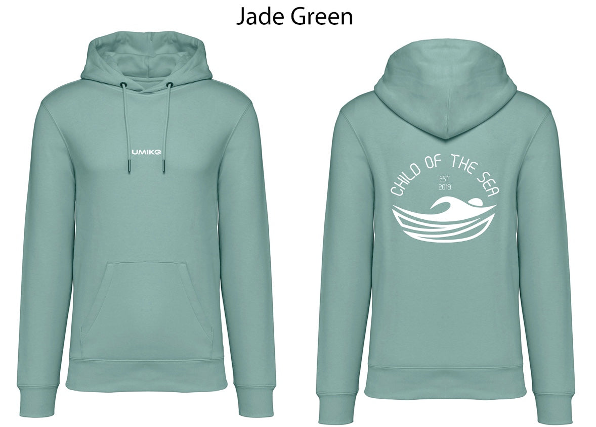 Umiko – Organic Heavyweight Hoodie- Jade Green image 0