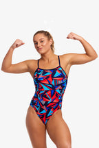 Funkita - Patriot Beat - Ladies Single Strap One Piece image 2