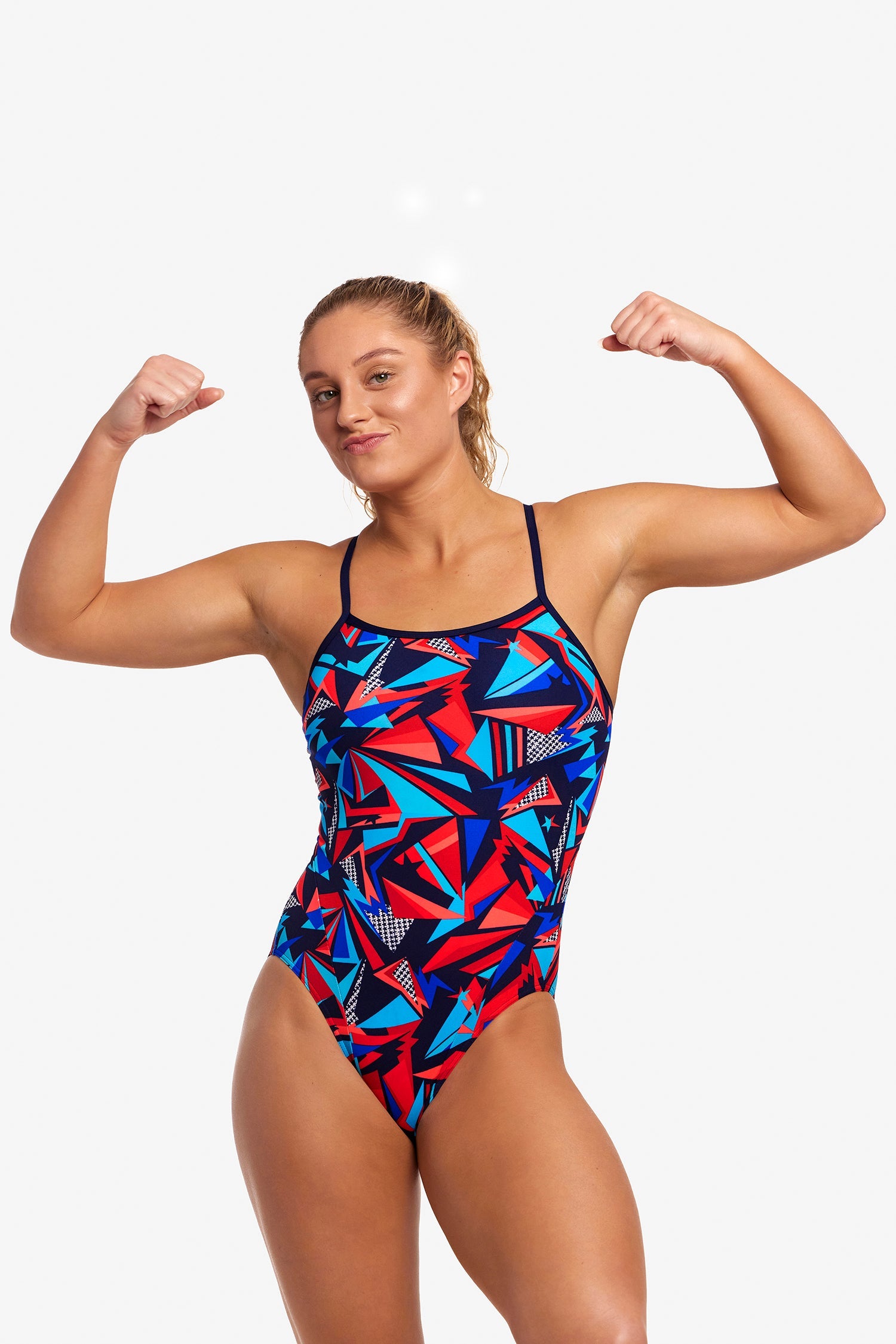 Funkita - Patriot Beat - Ladies Single Strap One Piece image 2