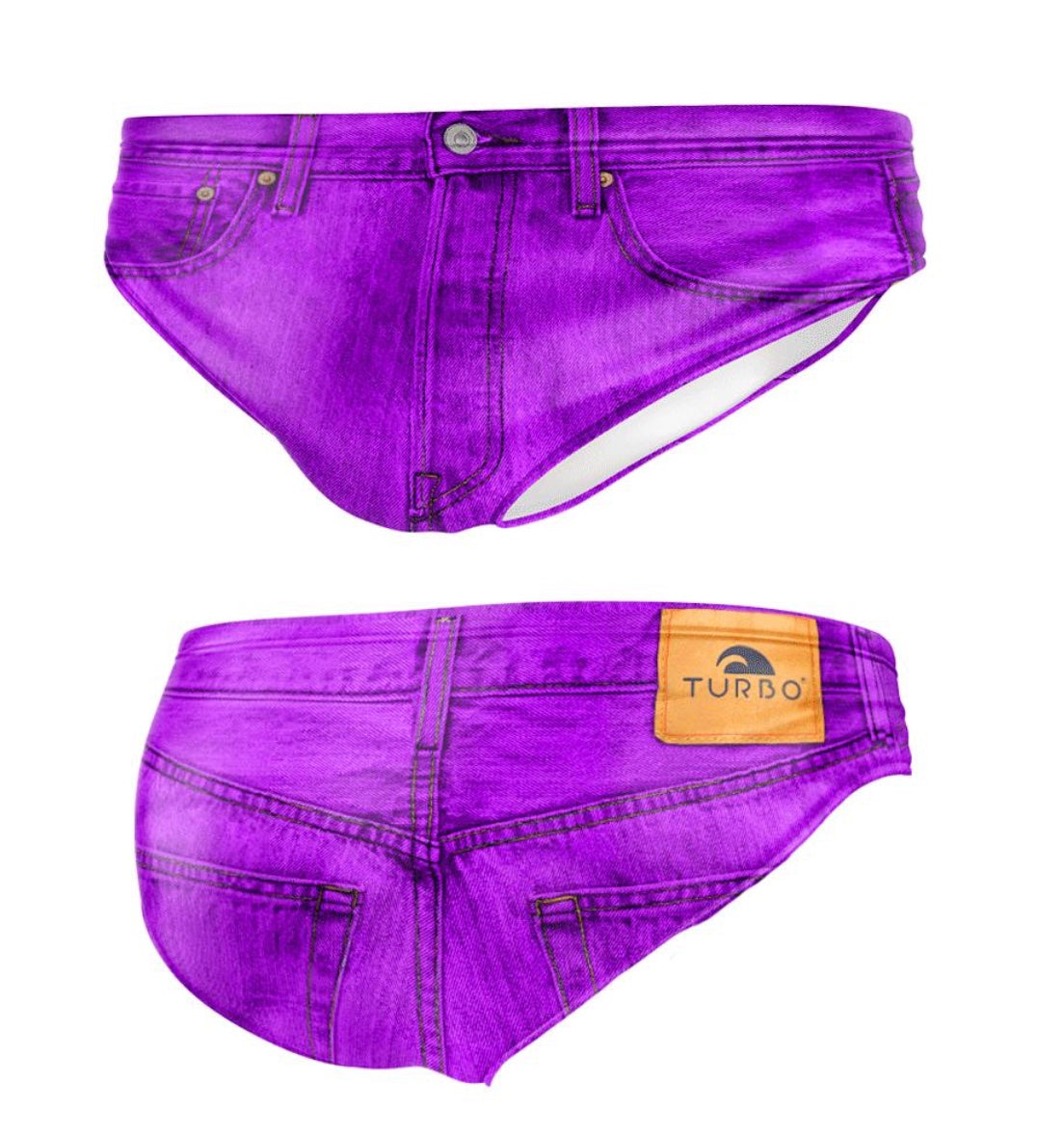 Turbo - WATER POLO Trunks - Jeans - Various colours image 6