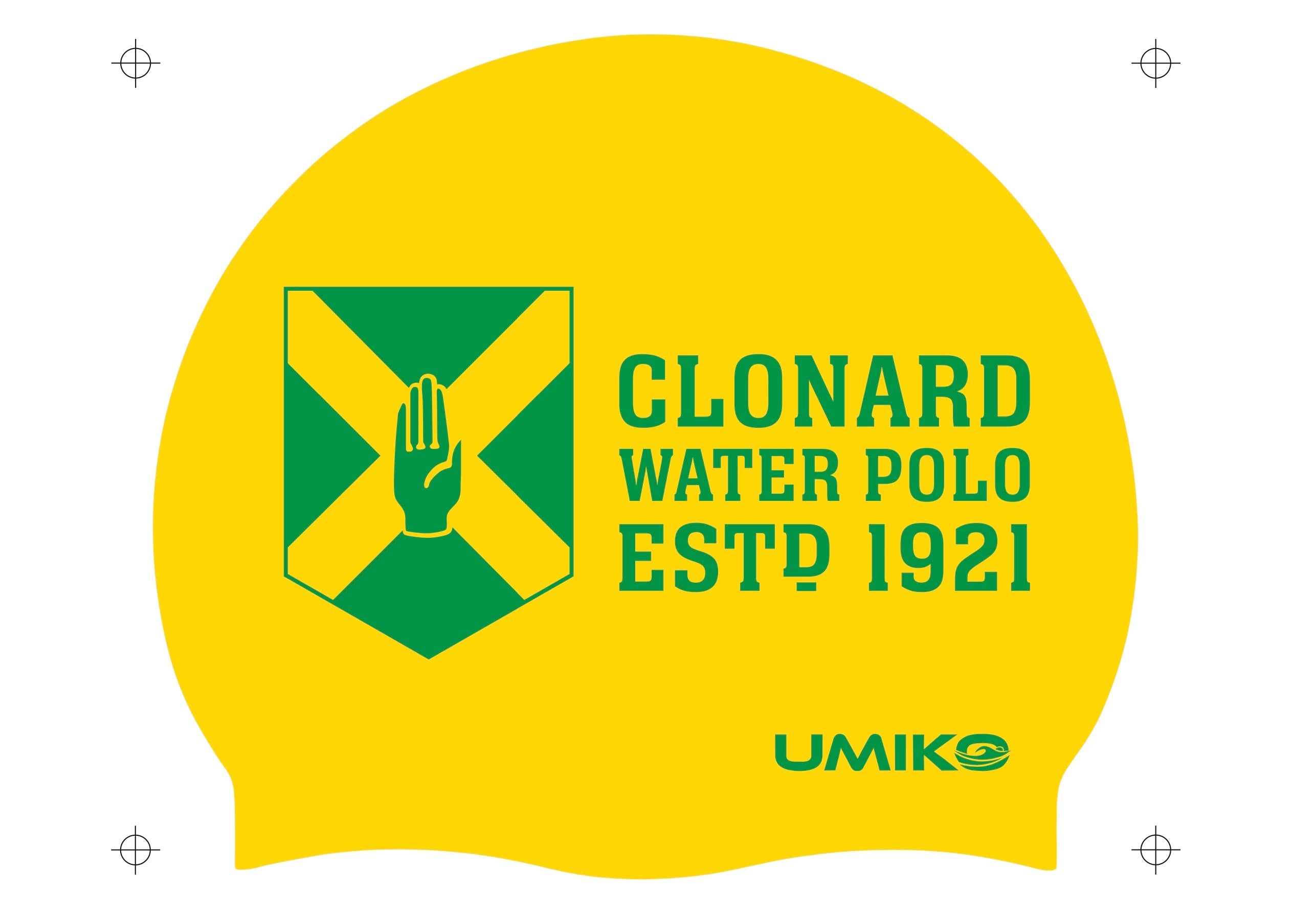 Clonard Water Polo - Silicone Swim Caps image 0