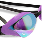 Arena Cobra Core Swipe Mirror swimming goggles - Emerald- Plum- Black image 2