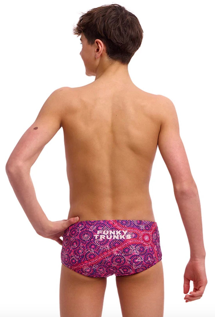 Funky Trunks - Walk Together - Boys Sidewinder Trunk image 2