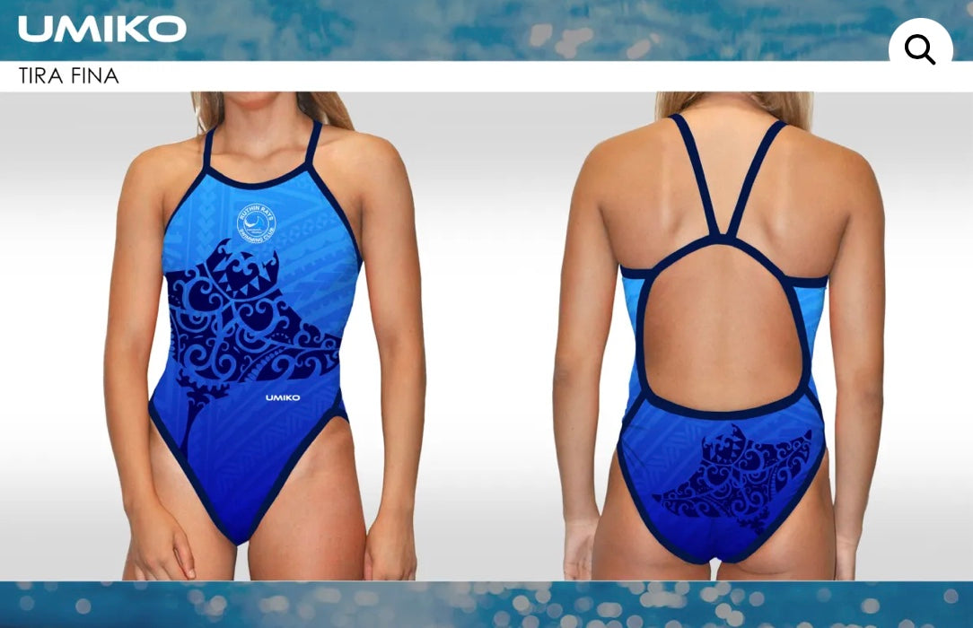 Ruthin Rays SC – Swimming costume- Thin strap image 0