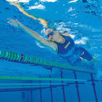 Arena - Women's Powerskin Carbon-AIR² Open Back - Blue/Grey/Yellow image 11