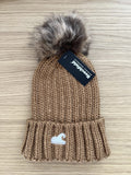 Umiko Wave Collection - Pop Pom Chunky Beanie Biscuit image 0