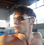 Arena - Cobra Edge Swipe Mirror Goggle - Gold/White/Black image 5