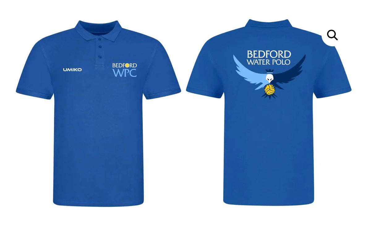 Bedford Water Polo Club – Cotton Polo shirt- Umiko image 0