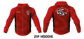 Barnstaple SC - Tech Zipped Hoodie - Unisex image 0