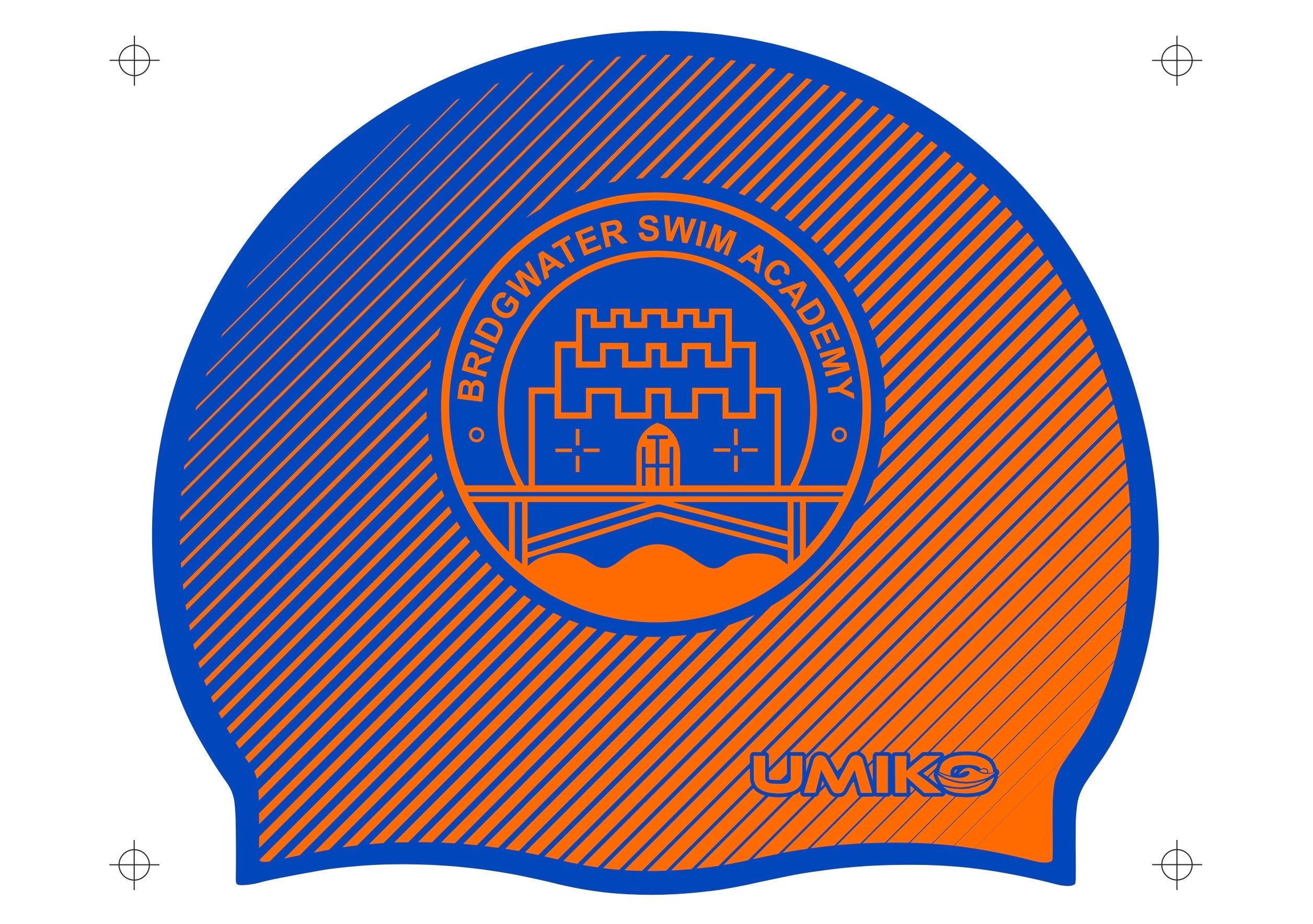 Bridgwater Swim Academy - Umiko Silicone Swim Cap image 0