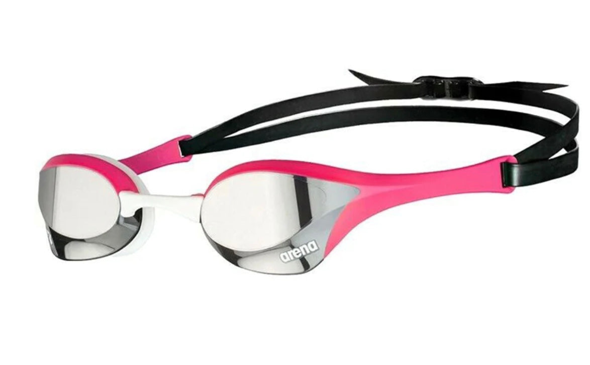 Arena Cobra Ultra Swipe Mirror - Silver / Pink image 0