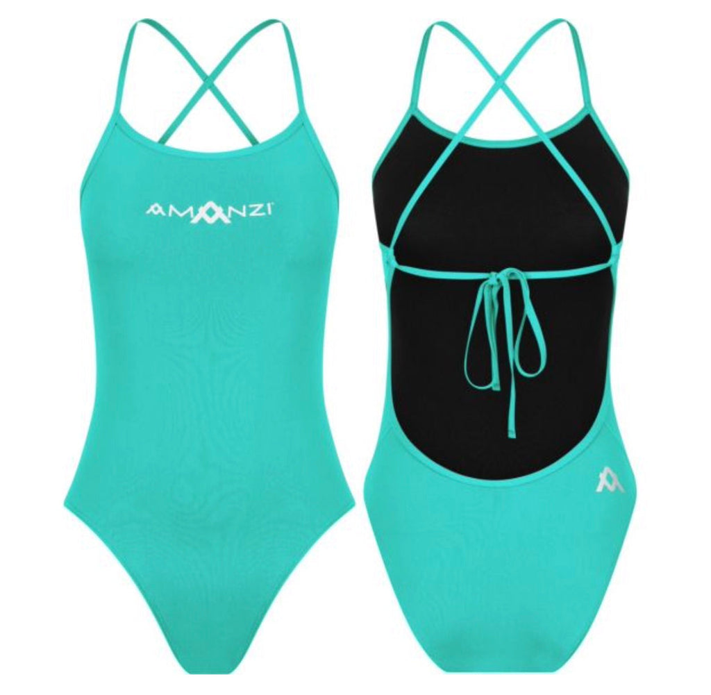 Amanzi - Core Tie Back One piece - Spearmint image 0