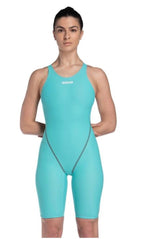 Arena - WOMENS POWERSKIN ST NEXT KNEESUIT - Aquamarine image 0