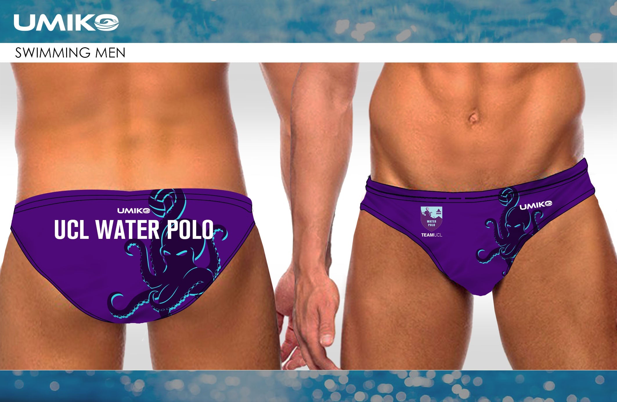 UCL Water Polo - Boy's / Men's Trunks image 0