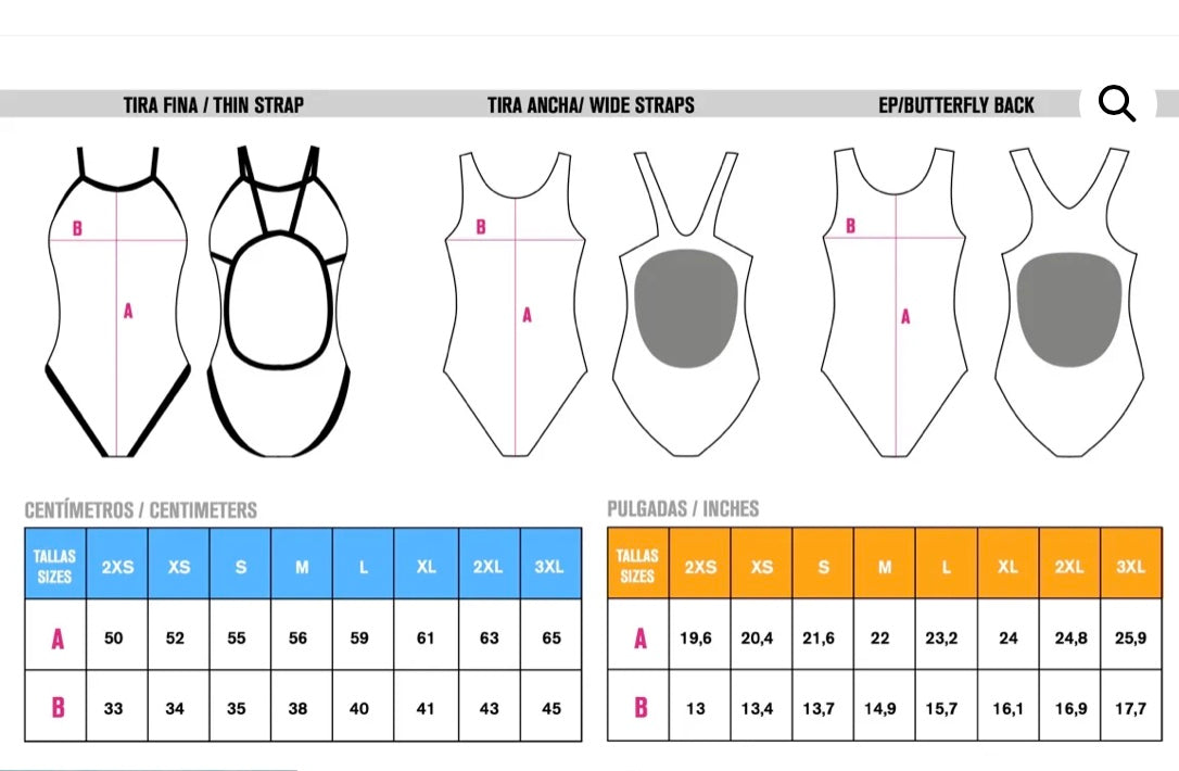 Bridgwater SC – Swimming costume- Thin strap image 2