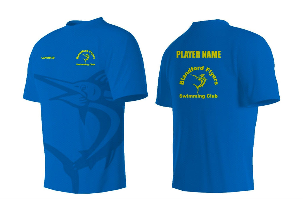 Blandford Flyers SC- Tech T’shirt – Kid's / Men's / Unisex image 0