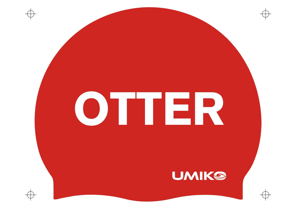 OTTER SWIMMING - Swim Caps image 1