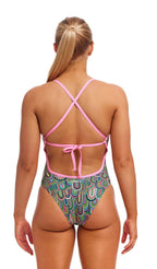 Funkita - Spring Flight - Ladies Tie Me Tight One Piece image 2
