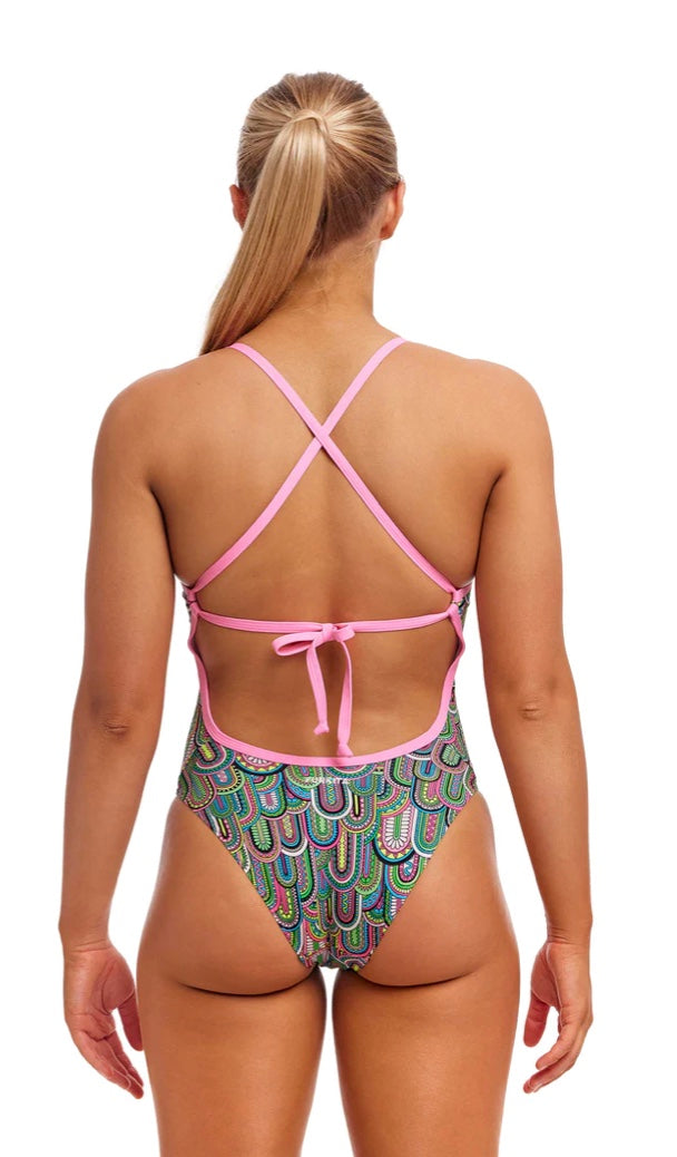 Funkita - Spring Flight - Ladies Tie Me Tight One Piece image 2