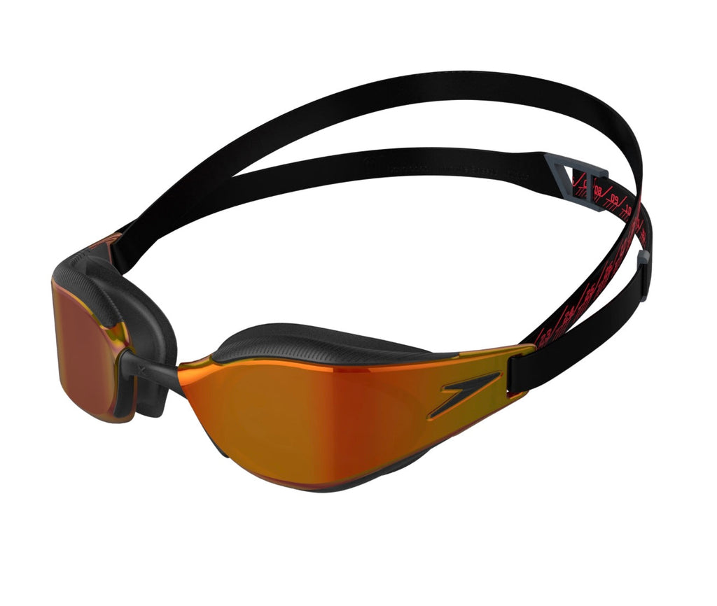Speedo - FASTSKIN HYPER ELITE MIRROR -  BLACK/DRAGON FIRE/GOLD image 0