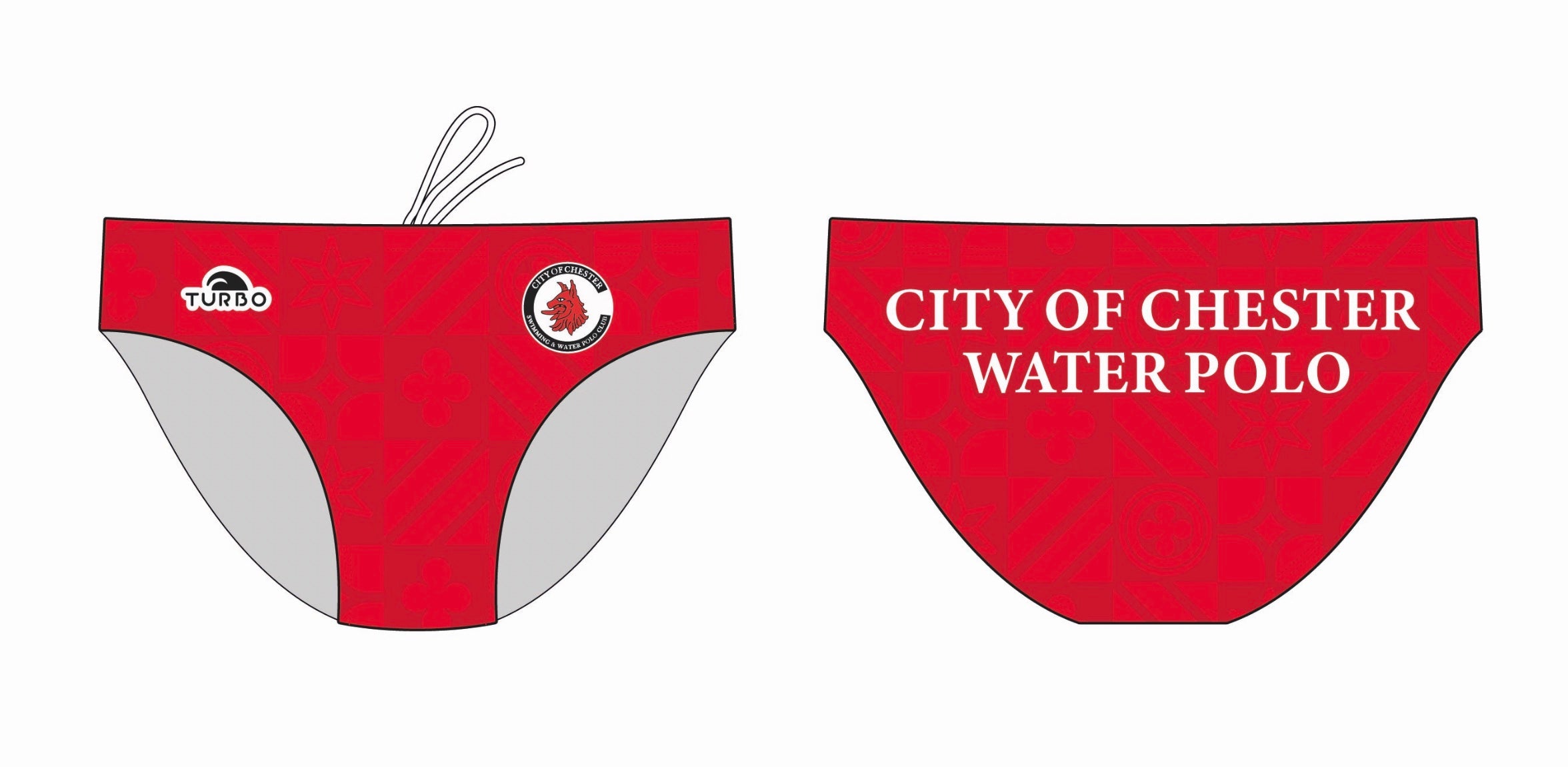 City of Chester Swimming & Water Polo Club - Water Polo Trunks - Turbo image 0