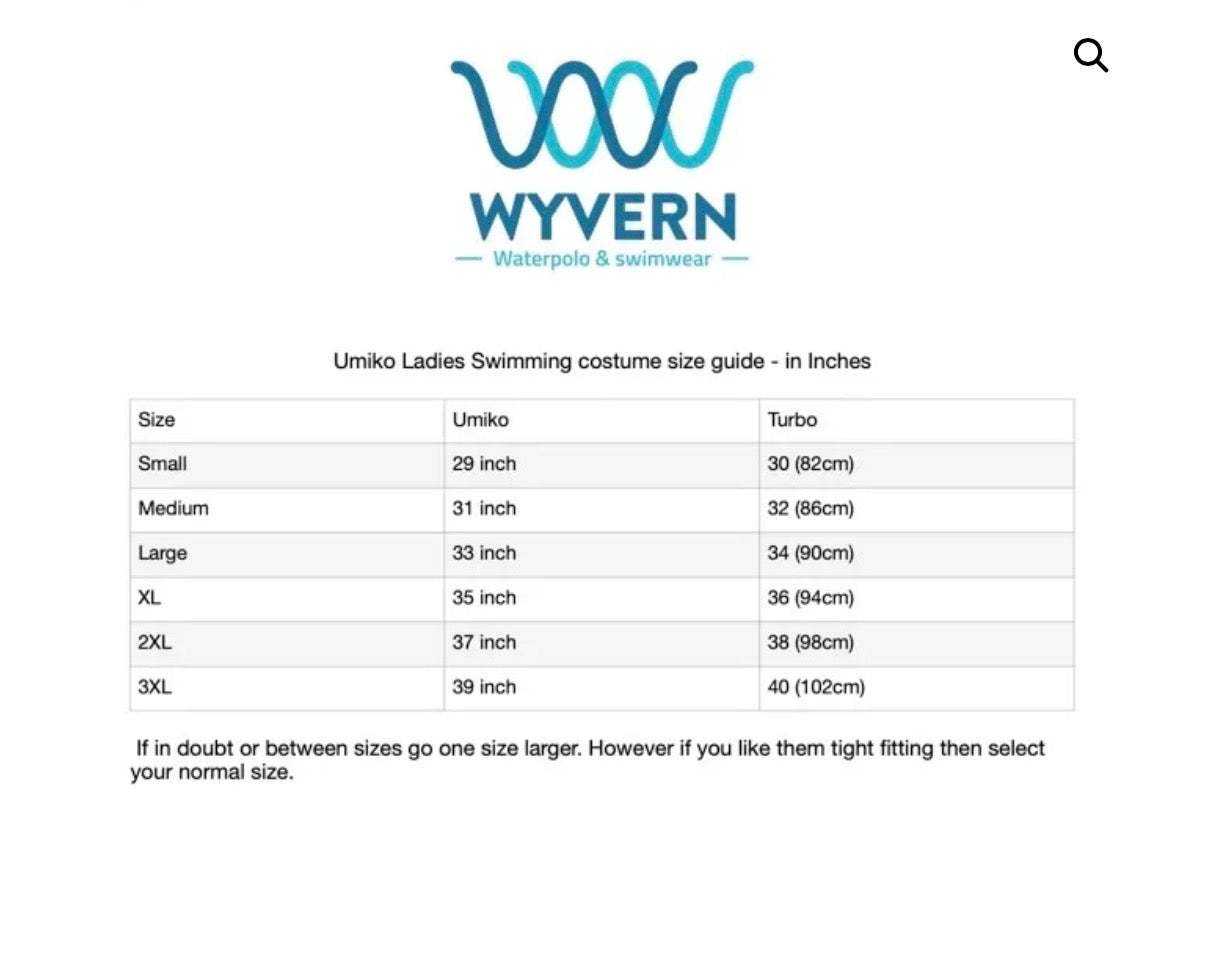 Aberystwyth University Swimming costume (Thin strap) - Umiko image 1