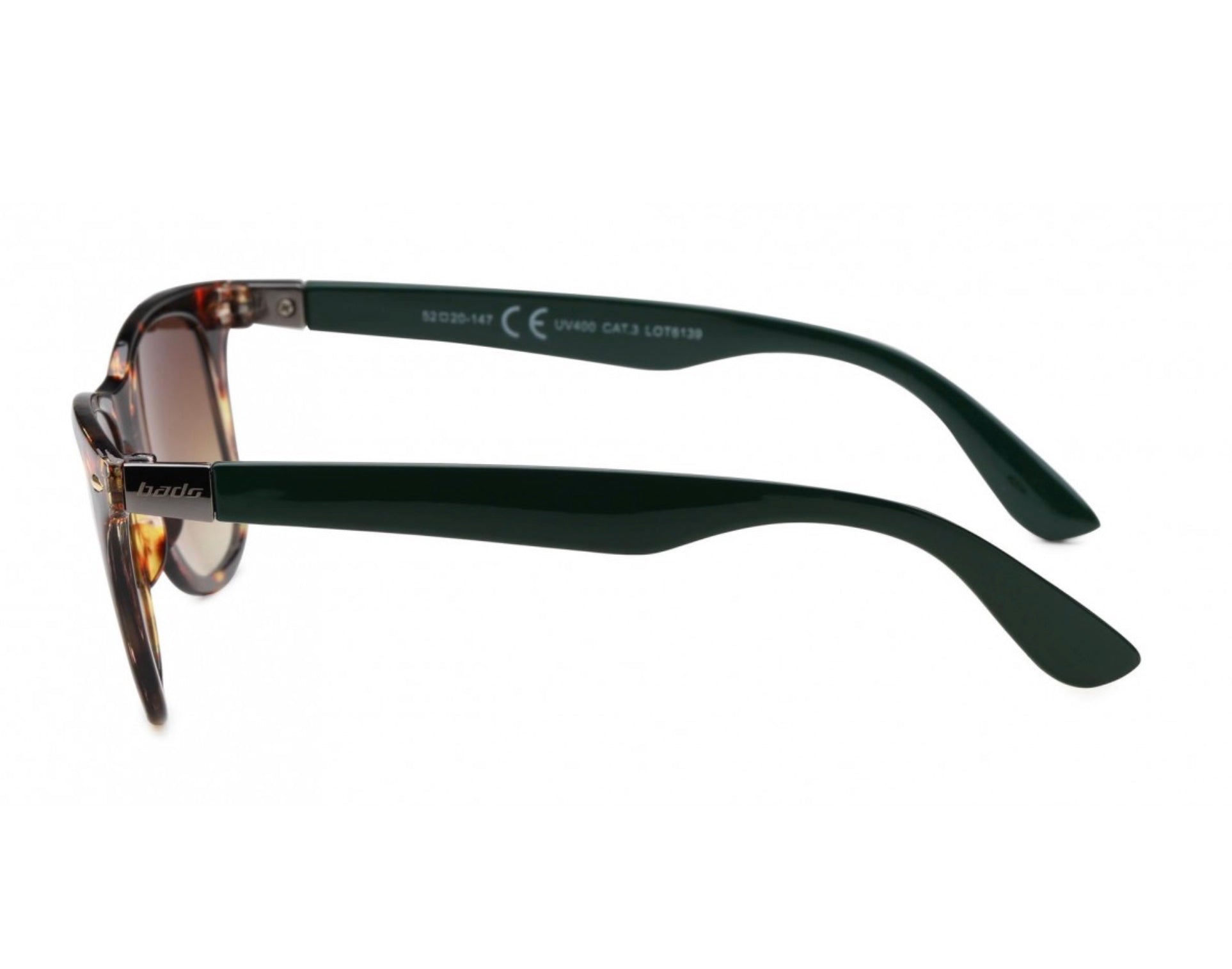 Bads- Sunglasses- Havana-green  & Brown gradient Lens image 2