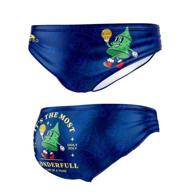 Turbo - WATER POLO Trunks - Xmas Tree image 0