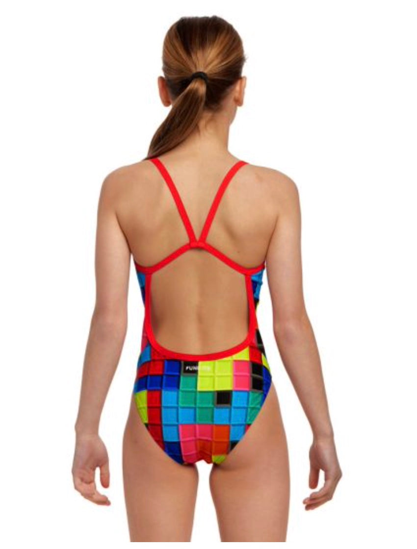 Funkita - Blocked - Girls Single Strap One Piece image 2