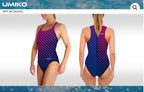 Lines Navy/Pink Water polo costume- Umiko image 0