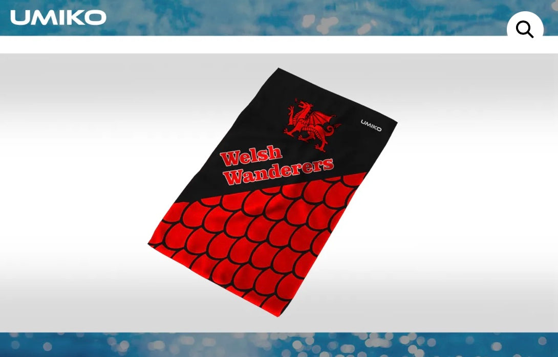 Welsh Wanderers - Microfibre towel image 0