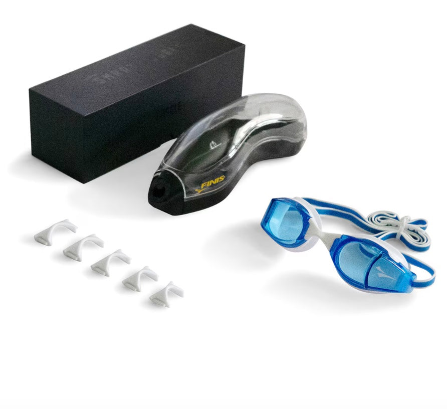 Finis - REPLACEMENT SMART GOGGLE - White / Smoke image 1