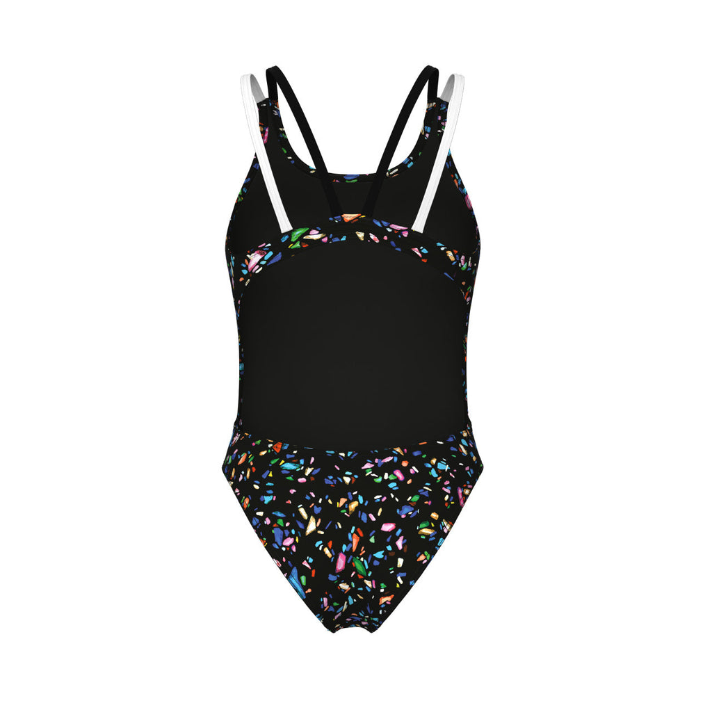 Arena Womens Swim Tech Multi Swimsuit - Confetti image 6