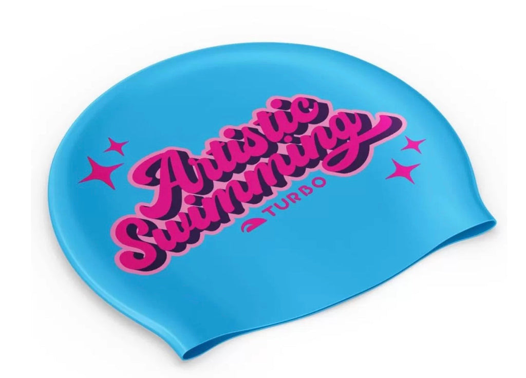 Turbo Silicone Swim Cap - Artistic Swimming Blue image 0